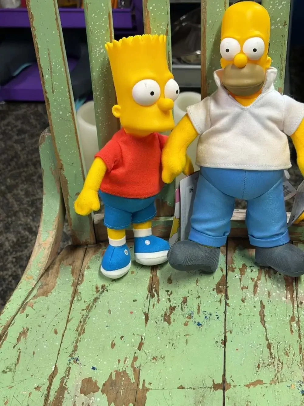 The Simpsons Basic Plush 3-Piece Set - Bart, Homer, and Lisa
